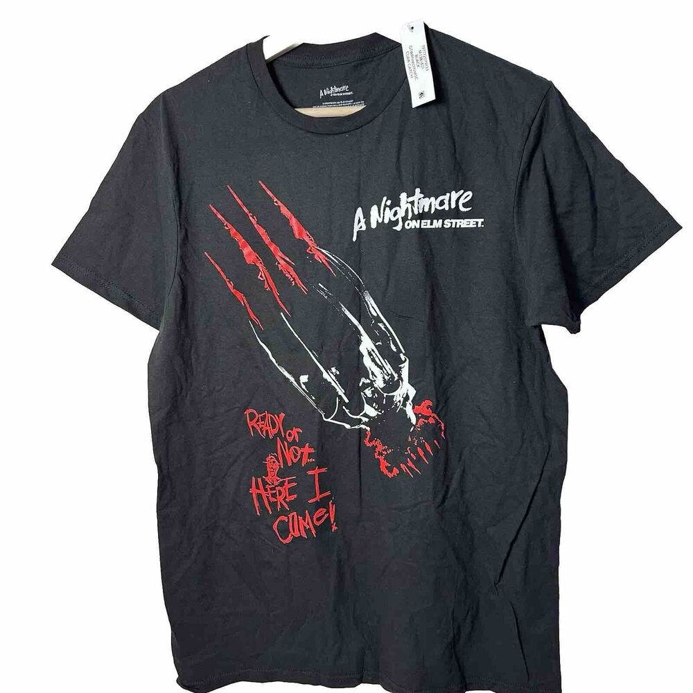 A Nightmare on Elm Street Freddy Krueger T-Shirt M Classic Horror 80's Movie
